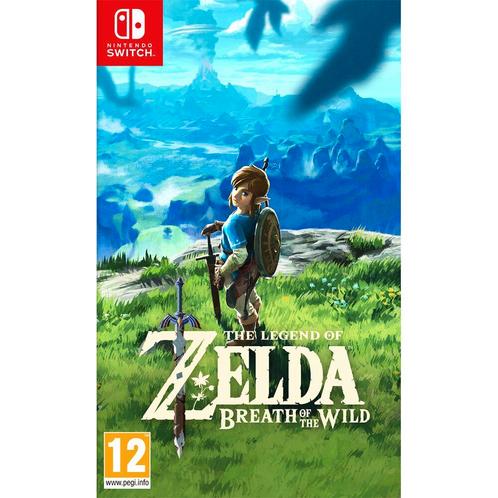 Switch The Legend of Zelda: Breath of the Wild, Spelcomputers en Games, Games | Nintendo Switch, Zo goed als nieuw, Verzenden