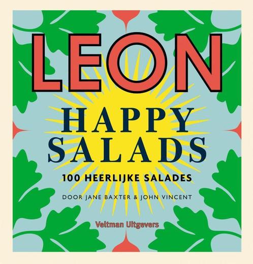 Leon happy salads 9789048315031 John Vincent, Boeken, Kookboeken, Zo goed als nieuw, Verzenden