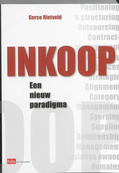 Inkoop een nieuw paradigma, 9789012581240, Boeken, Studieboeken en Cursussen, Zo goed als nieuw, Verzenden