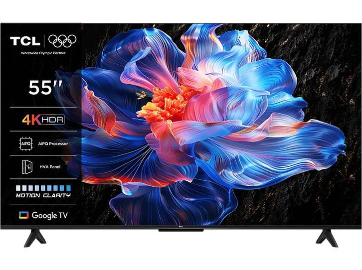 Tcl - UHD-LCD Ultra HD 4K TV - 55 inch, Audio, Tv en Foto, Televisies, 100 cm of meer, 4k (UHD), Nieuw, Overige merken, 100 cm of meer