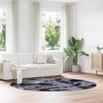 vidaXL Hoogpolig vloerkleed NAVARRA 240x240 cm polyester, Verzenden, Nieuw, Grijs