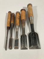 5x Japanese Vintage chisels  NOMI - Speelgoed - 1970-1980 -