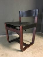 Uniflex - Gunther Hoffstead - Stoel (6) - Leder, Palissander, Antiek en Kunst