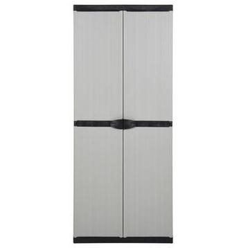 VidaXL tuinkast, 168 x 68 x 40, grijs/zwart beschikbaar voor biedingen