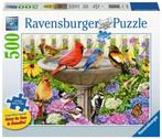 At the Birdbath Puzzel (500 XL stukjes) | Ravensburger -, Hobby en Vrije tijd, Denksport en Puzzels, Verzenden, Nieuw