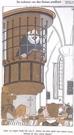 Spotprent over censuur van geloof in Nazi-Duitsland, Verzenden