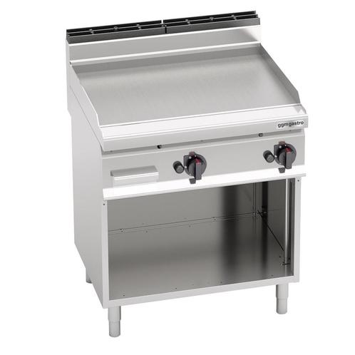 GGM Gastro | Gas grillplaat - 13,8 kW - Glad | GGB879M |, Witgoed en Apparatuur, Grillplaten, Nieuw, Verzenden