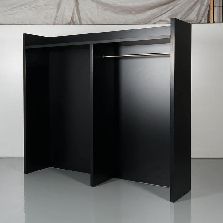 Garderobekast Officenow - Zwart - 220 x 250 x 58 cm, Huis en Inrichting, Woonaccessoires | Kapstokken, Ophalen of Verzenden