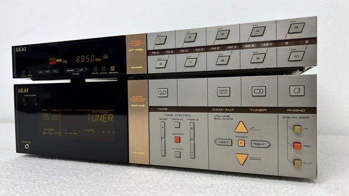 Akai - AM-M5 amplifier + AT-M5L tuner - Hifi-set, Audio, Tv en Foto, Radio's