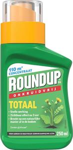 ROUNDUP® Totaal Onkruidvrij Concentraat - 250ml voor 110m², Tuin en Terras, Verzenden, Nieuw