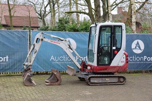 Veiling: Minigraver Takeuchi TB216 Diesel 2014, Zakelijke goederen, Machines en Bouw | Kranen en Graafmachines, Graafmachine, Ophalen