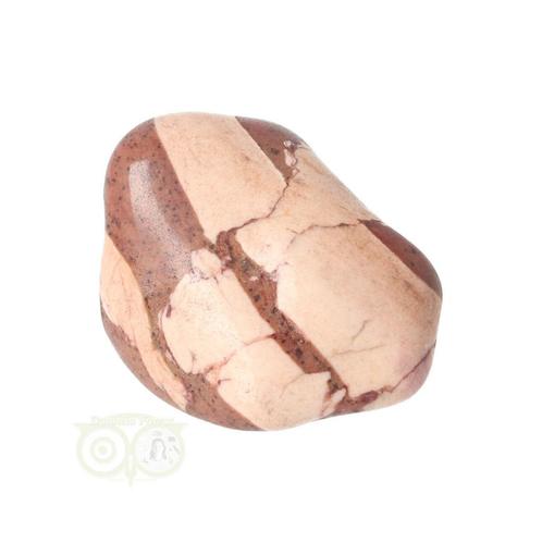 Jaspis Cappuccino trommelsteen Nr 24 - 24  gram - Zuid Afrik, Sieraden, Tassen en Uiterlijk, Edelstenen, Nieuw, Verzenden
