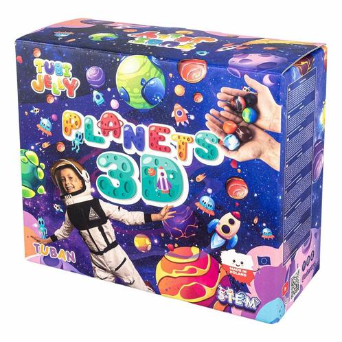 Tuban - Tubi Jelly set Planeten 3D (Knutselpakketten), Kinderen en Baby's, Speelgoed | Educatief en Creatief, Knutselen, Nieuw