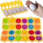 Ruhhy Educatieve sorter puzzel eieren - leer kleuren en v..., Ophalen of Verzenden, Nieuw