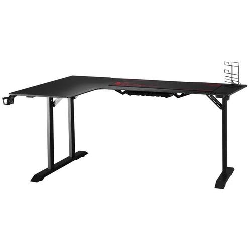 TRUUSK L-vormig Bureau met Koptelefoonhaak en Bekerhouder -, Sport en Fitness, Biljarten en Poolen, Nieuw, Verzenden