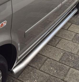 MERCEDES SPRINTER L3 RVS SIDEBARS GEKNIKT MAT beschikbaar voor biedingen