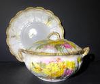Limoges - Kop en schotel - Tasse trembleuse - Porselein