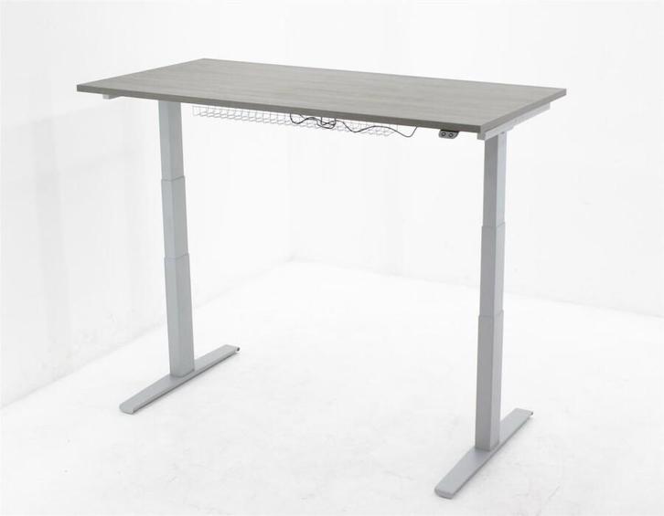 Zit-/sta bureau elektrisch 160x80cm (bxd) - ex verhuur,, Huis en Inrichting, Bureaus, Gebruikt, Ophalen of Verzenden