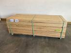 50x wit afrikaans eikenhouten plank fraké met mes en groef, Nieuw