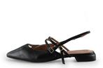Manfield Slingbacks in maat 40 Zwart | 10% korting, Verzenden, Zwart, Zo goed als nieuw, Manfield