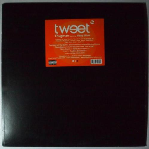 Tweet featuring Missy Elliott - Thugman - 12, Cd's en Dvd's, Vinyl Singles, Maxi-single, Gebruikt, 12 inch, Pop