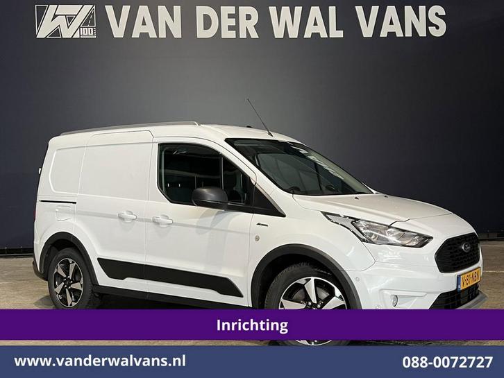 Ford Transit Connect | 1.5 EcoBlue 120pk L1H1 Inrichting, Auto's, Bestelauto's, Dealer onderhouden, Te koop, Handgeschakeld, Diesel