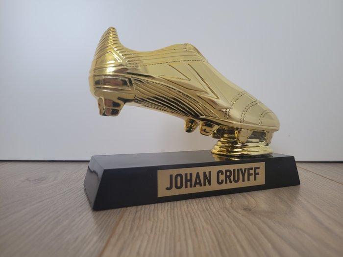 Johan Cruijff - Trofeo Bota Oro + Fotografie, Verzamelen, Overige Verzamelen