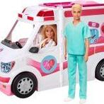 -70%  Barbie ambulance met dokter en verpleegkundige Outlet
