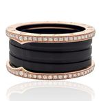 Bvlgari - Ring - B.zero 1 - 18 karaat Roségoud - 0.80ct. tw., Sieraden, Tassen en Uiterlijk, Ringen, Nieuw
