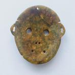 Oud Tibetaans of Nepalese Aventurine Quartz Goddelijke Mask