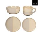 Mica Decorations Ozzu Serviesset 4 Persoons - Steengoed -, Verzenden, Nieuw