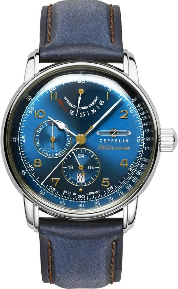 Zeppelin 9690-3 Méditerranée automatisch heren horloge, Sieraden, Tassen en Uiterlijk, Horloges | Heren, Polshorloge, Nieuw, Overige merken