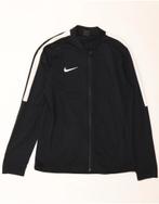 NIKE Mens Dri Fit Tracksuit Top Jacket Large Black, Verzenden, Nieuw