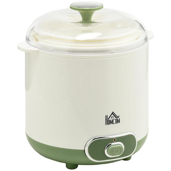 Yoghurtmaker, 1,5 L Yoghurtmachine Met 2 Glazen, Zeef, Dekse, Huis en Inrichting, Kasten | Dressoirs, Nieuw, Verzenden
