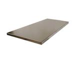 RVS werkblad 80x80x4 cm met houten onderlijming, Verzenden, Nieuw in verpakking