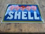 SHELL Motor Spirit Vintage Werbeschild - Emaille plaat -