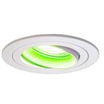 Smart Tuya Inbouwspot Wit 5W | Rond | 80 mm, Nieuw, Ophalen of Verzenden, Led
