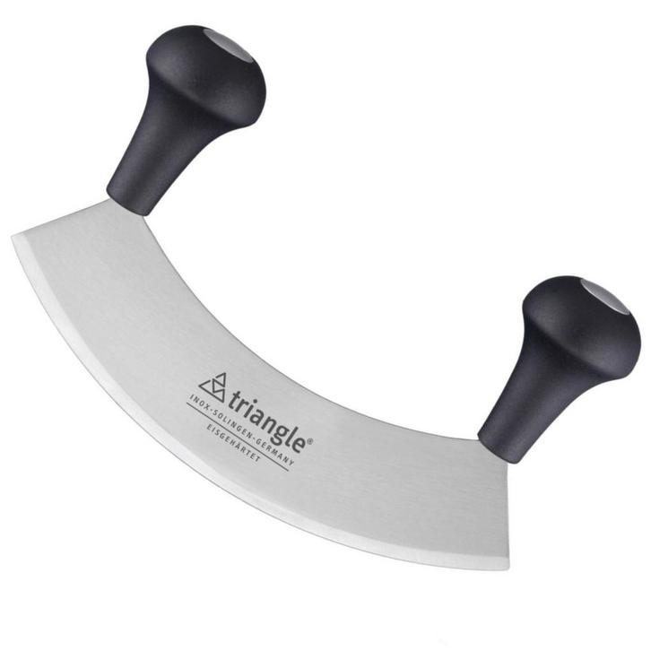 Triangle Wiegemes voor Kruiden – Gehard Staal – 23 cm Le, Huis en Inrichting, Keuken | Keukenbenodigdheden, Nieuw, Ophalen of Verzenden