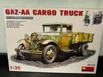 Miniart 1/35 GAZ-AA Cargo Truck 35124, Hobby en Vrije tijd, Modelbouw | Auto's en Voertuigen, Overige merken, Verzenden, 1:32 tot 1:50