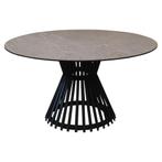 Amalfi Pasadena dining tuinset 140 cm rond 6 delig, Tuin en Terras, Tuinsets en Loungesets, Ophalen of Verzenden, Nieuw
