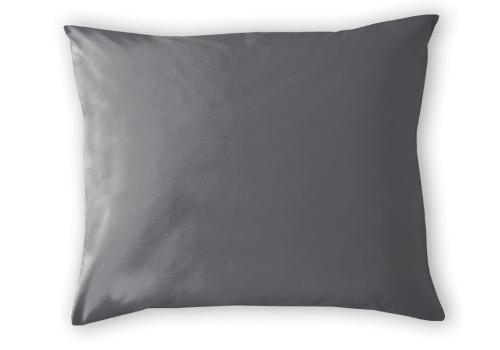 Cinderella Kussensloop hotelsluiting katoen anthracite - 50x, Huis en Inrichting, Slaapkamer | Beddengoed