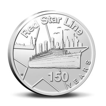 België 20 euromunt 2022 ‘150 jaar Red Star Line’ Zilver beschikbaar voor biedingen