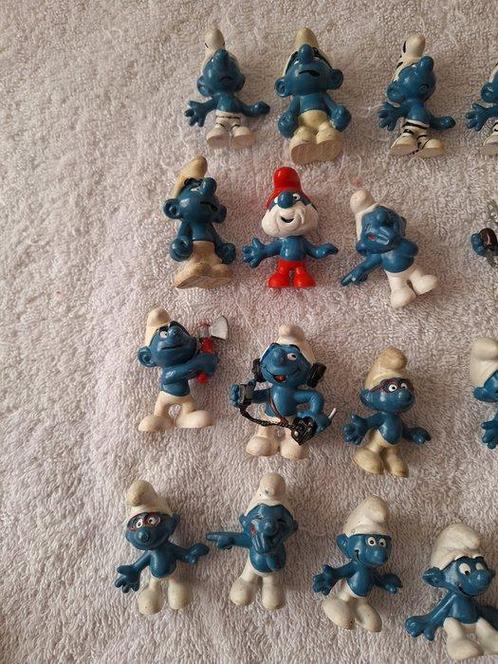 Vintage Smurfen 30 stuks Schleich Merchandise figuur (30) -, Antiek en Kunst, Antiek | Overige Antiek