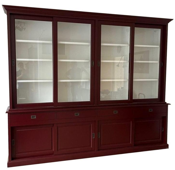 Buffetkast wijnrood Born 300 x 240cm, Huis en Inrichting, Kasten | Buffetkasten, Ophalen of Verzenden