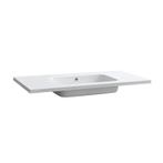 Sani Royal Wastafel Mat Wit Mineraal 100 cm 1, Nieuw