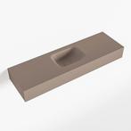 MONDIAZ LEX Smoke vrijhangende solid surface wastafel 100cm., Ophalen of Verzenden, Nieuw, Overige typen