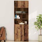 vidaXL Wandkast Wandgemonteerd Oud hout 80 x 42.5 x 40 cm, Huis en Inrichting, Minder dan 50 cm, Verzenden, Nieuw, Minder dan 100 cm