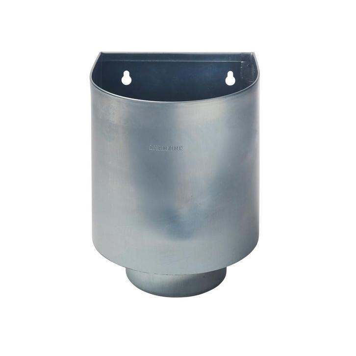 RHEINZINK Vergaarbak Mini 100 mm XL - Walsblank, Doe-het-zelf en Verbouw, Buizen en Afvoer, Ophalen of Verzenden