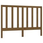 Bedachterwand honingbruin grenen 126cm | retourdeal | 42%..., Huis en Inrichting, Slaapkamer | Bedden, Bruin, Nieuw, Ophalen of Verzenden