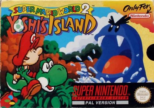 Super Mario World 2: Yoshis Island (Super Nintendo), Spelcomputers en Games, Games | Nintendo Super NES, Gebruikt, Verzenden
